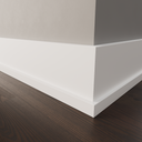 Moulure d'arrêt de porte plate 1-1/8" x 3/8" x 7'.