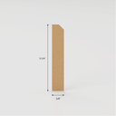 Bevelled Moulding 3-1/4" x 5/8" x 8'