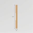 Contemporary Moulding 5-1/2" x 1/2" x 8'