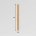 Bevelled Moulding 5-1/2" x 5/8" x 10'