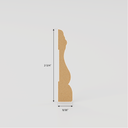 Colonial Moulding 2-3/4" x 1/2" x 7'