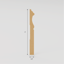 Colonial Baseboard 5" x 1/2" x 12'