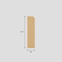 Bevelled Moulding 2-1/2" x 5/8" x 14'