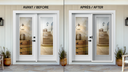 French Door Screen Add-On
