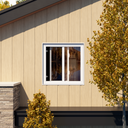 Fenêtre coulissante en PVC C2, 90 cm x 90 cm