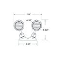 LED Emergency Remote Light (2-Heads)