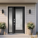 Nuage 22"x64" with 1 sidelight