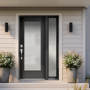 Nuage 22"x64" with 1 sidelight